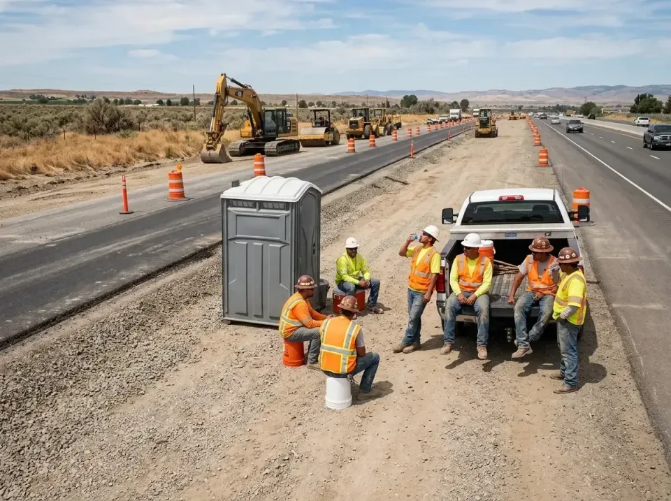 highway-road-construction-crew-007 — frequently asked questions, Porta Potty and Restroom Rentals in Windber, PA